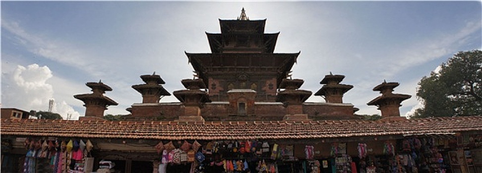 印度教,庙宇,杜巴广场,加德满都,尼泊尔