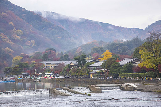 岚山,桥