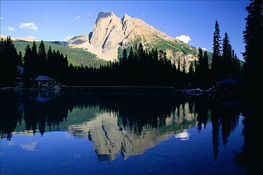 翡翠湖,攀升,幽鹤国家公园,不列颠哥伦比亚省,加拿大