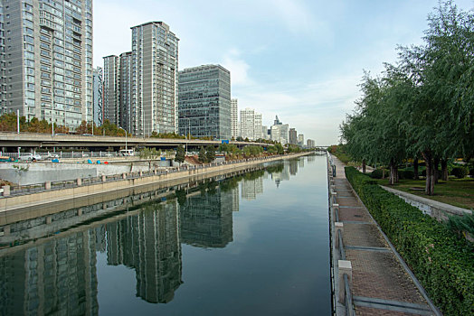 北京建外soho建筑群