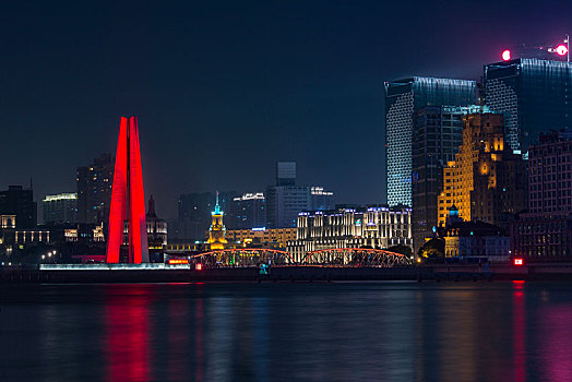 上海黄浦江江景