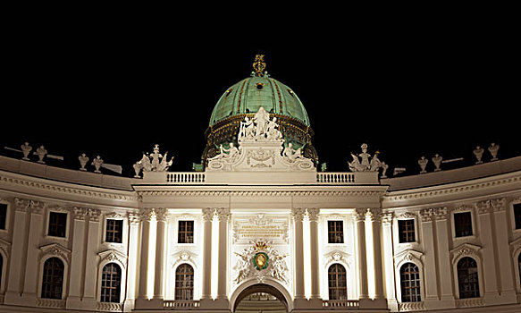 翼,霍夫堡,宫殿,维也纳,奥地利