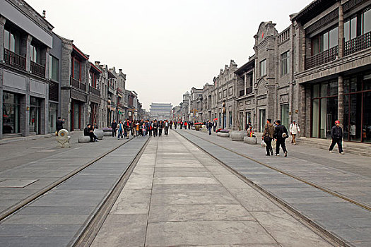 北京前门商业街