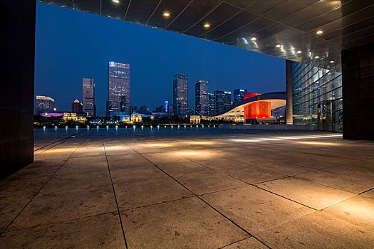 深圳市民中心夜景