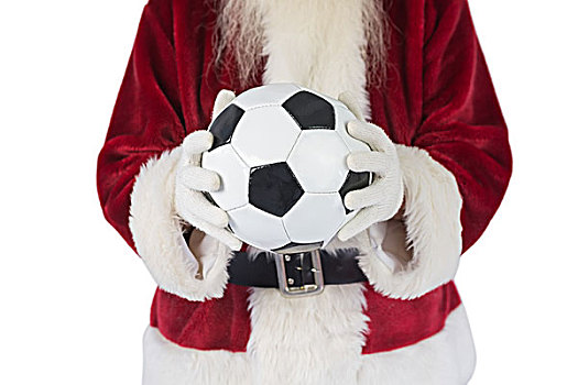 圣诞老人,经典,足球
