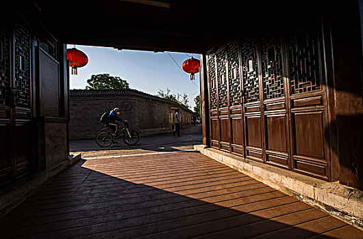 北京前海后海北京公园北海风光