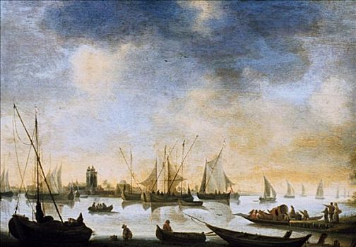 风景,17世纪,艺术家