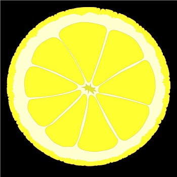 切片,柠檬