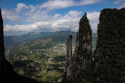 恩施,大峡谷,风景,景点,旅游,高山,山区,神秘,树木,植被,石头,鄂西,奇石,峡谷,壮观