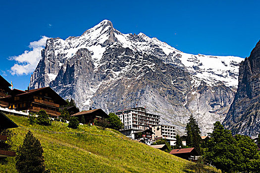 格林德威尔,少女峰,伯尔尼阿尔卑斯山,瑞士