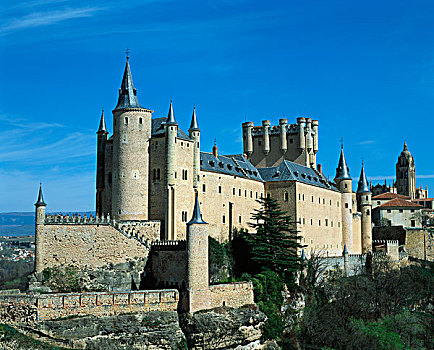 城堡,塞戈维亚,西班牙