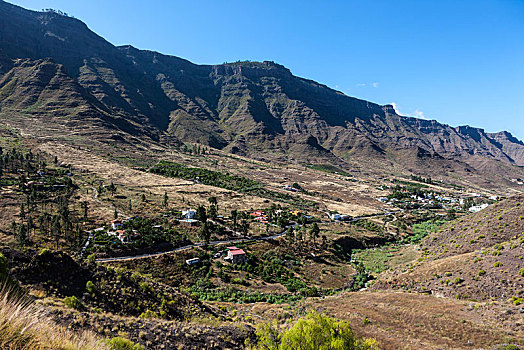 周围山区,馅饼,区域,大卡纳利岛,加纳利群岛,西班牙,欧洲