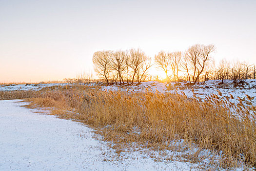 雪后滦河