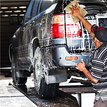 汽车,洗车