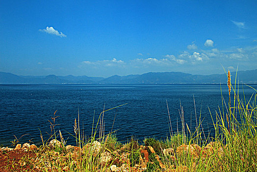 抚仙湖自然j景观