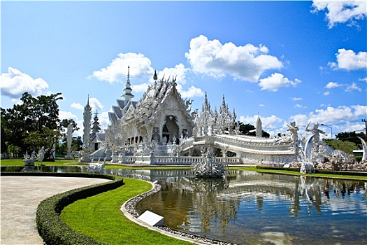 泰国,庙宇,寺院,清莱