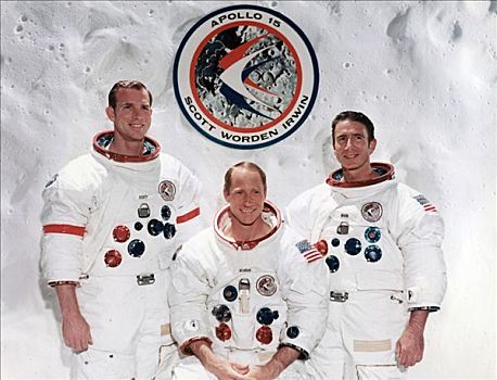 全体人员,阿波罗15号,宇宙飞船,中心,休斯顿,德克萨斯