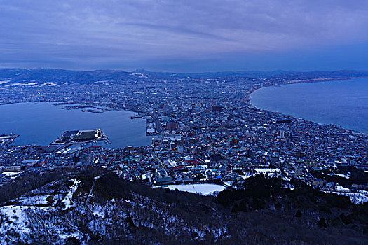 日本北海道风光