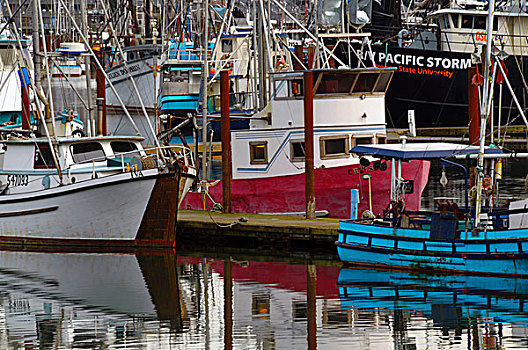 渔船,纽波特,俄勒冈,美国