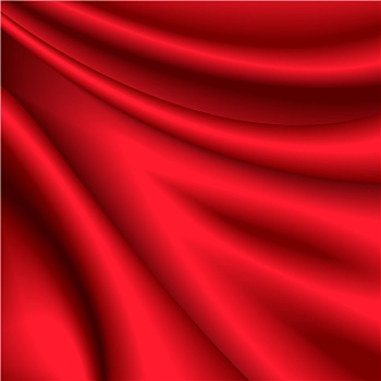红色,丝绸,背景