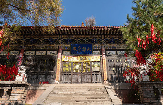 汾河源头雷鸣寺