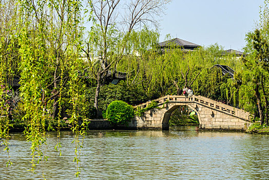 扬州瘦西湖景观