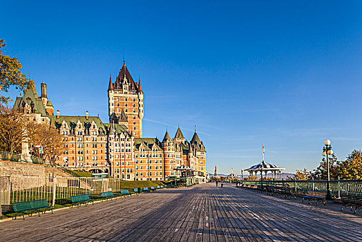加拿大,魁北克,魁北克城,夫隆特纳克城堡