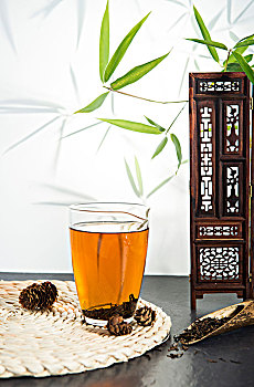 红茶,正山小种,茶道,茶杯,玻璃茶具