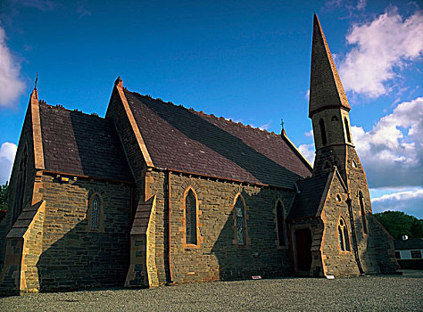 多纳格,爱尔兰,教堂,中心
