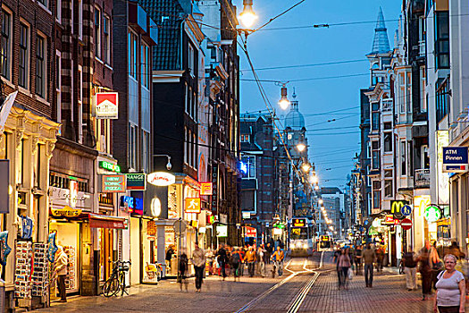 购物街,阿姆斯特丹,荷兰