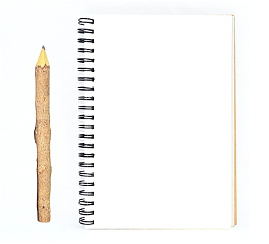 木头,铅笔,留白,留言