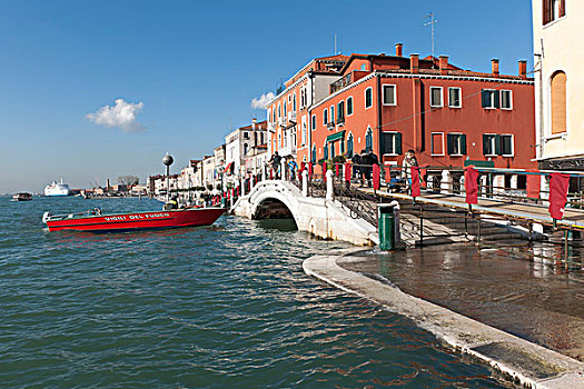 十一月,洪水,水,阿尔泰,洗,上方,地区,威尼斯,威尼托,意大利,南欧