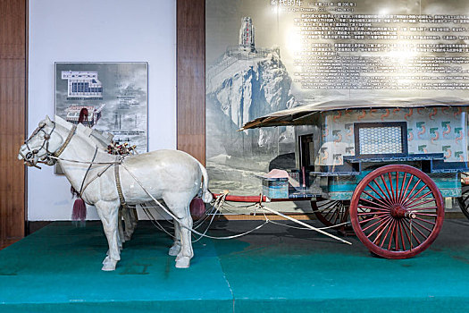 中国古车博物馆古代车马,山东省淄博市临淄区齐陵镇