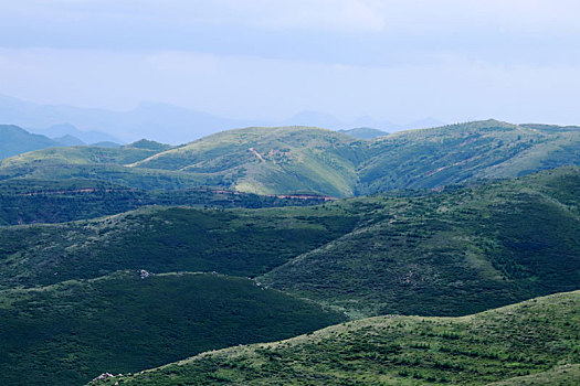 河北张家口坝头风景