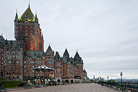 酒店,城市,魁北克城,魁北克,加拿大