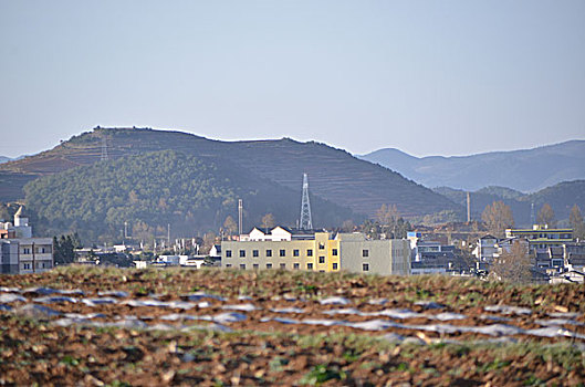 贵州风光,田园,村庄,风景,花草