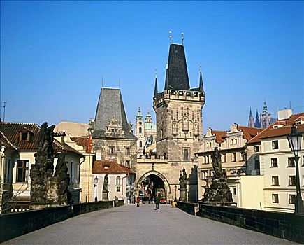 查理大桥,布拉格,捷克共和国