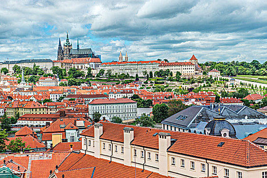 捷克共和国,波希米亚,布拉格,布拉格城堡,大幅,尺寸