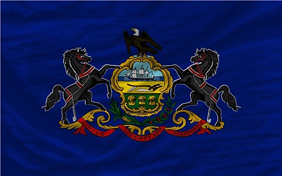 旗帜,美洲,宾夕法尼亚