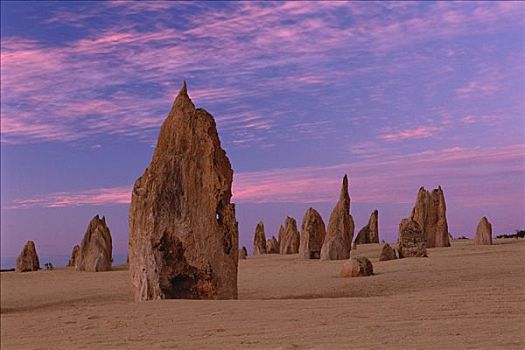 石灰石,顶峰,沙漠,西澳大利亚,澳大利亚