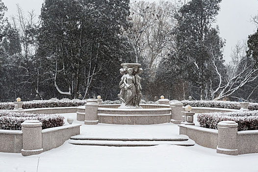 冰雪后的风光