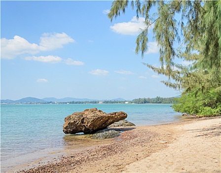 热带沙滩,岸边,泰国