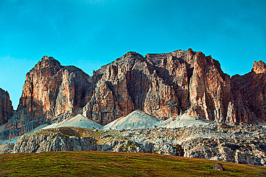 高山,白云岩,意大利