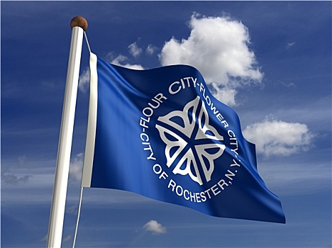 罗彻斯特,城市,旗帜