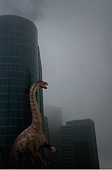 恐龙,城市