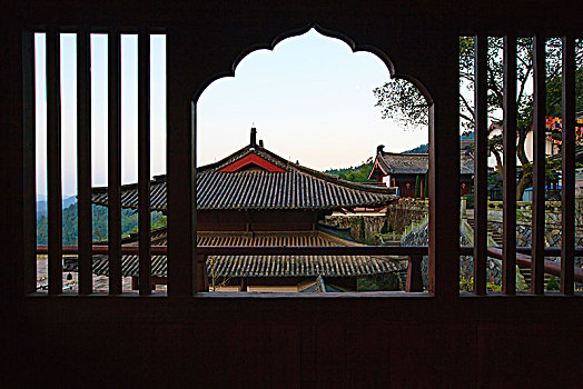 佛迹寺,寺院,寺庙,庙宇,古建筑,秦代