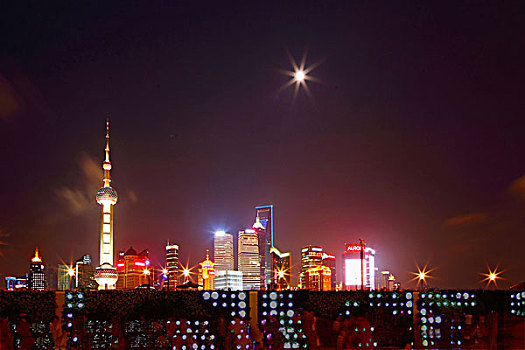 外滩中秋夜景