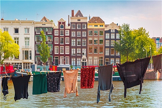 阿姆斯特丹,运河,荷兰