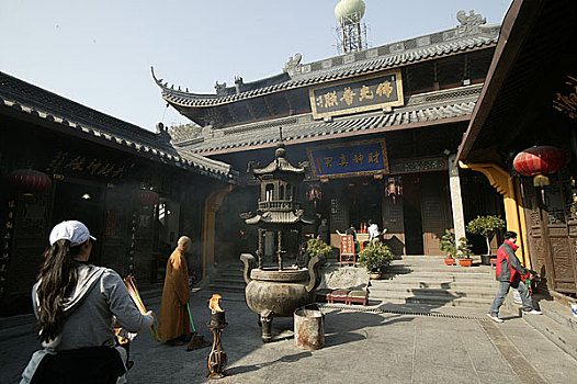 杭州-北高峰-寺院
