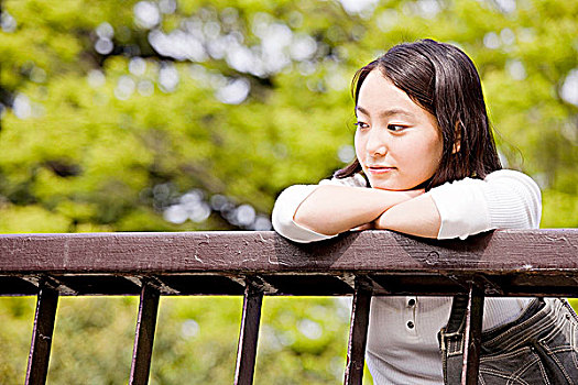 肖像,日本年轻女性